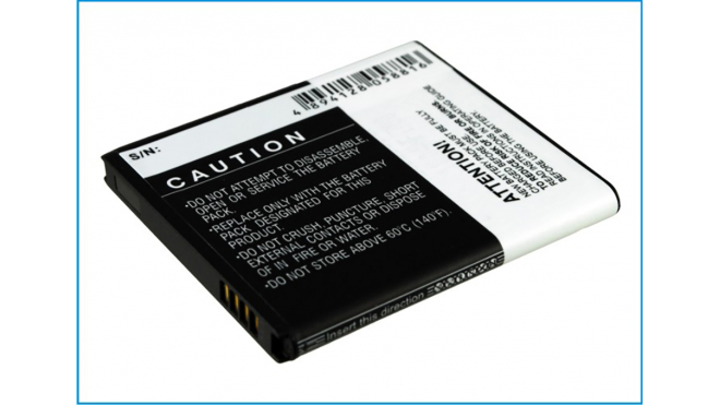 Аккумуляторная батарея для телефона, смартфона Verizon SCH-I515. Артикул iB-M2794.Емкость (mAh): 1800. Напряжение (V): 3,7