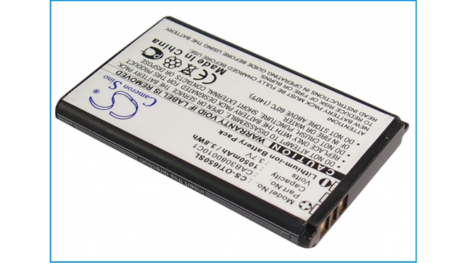 Аккумуляторная батарея для телефона, смартфона Alcatel OT-I650. Артикул iB-M500.Емкость (mAh): 1050. Напряжение (V): 3,7