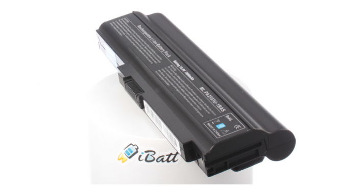 Аккумуляторная батарея iBatt iB-A460H для ноутбука ToshibaЕмкость (mAh): 7800. Напряжение (V): 10,8
