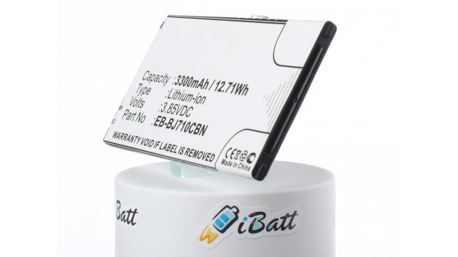 Аккумуляторная батарея EB-BJ710CBN для телефонов, смартфонов Samsung. Артикул iB-M2737.Емкость (mAh): 3300. Напряжение (V): 3,85