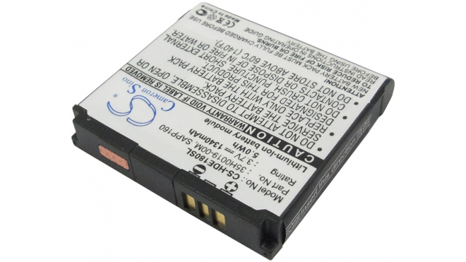 Аккумуляторная батарея SAPP160 для телефонов, смартфонов T-Mobile. Артикул iB-M1966.Емкость (mAh): 1340. Напряжение (V): 3,7