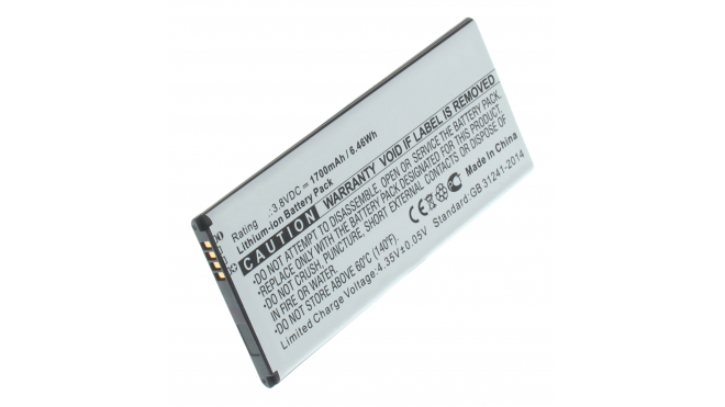 Аккумуляторная батарея iBatt iB-M3594 для телефонов, смартфонов NeffosЕмкость (mAh): 1700. Напряжение (V): 3,8