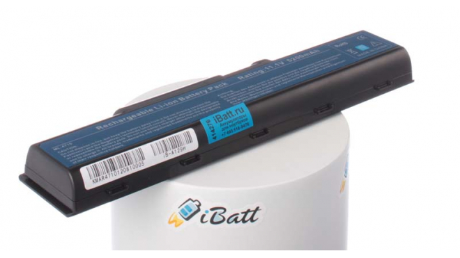 Аккумуляторная батарея для ноутбука Gateway NV5474U. Артикул iB-A129H.Емкость (mAh): 5200. Напряжение (V): 11,1