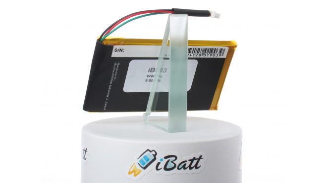 Батарея iB-M4103Емкость (mAh): 1250. Напряжение (V): 3,7