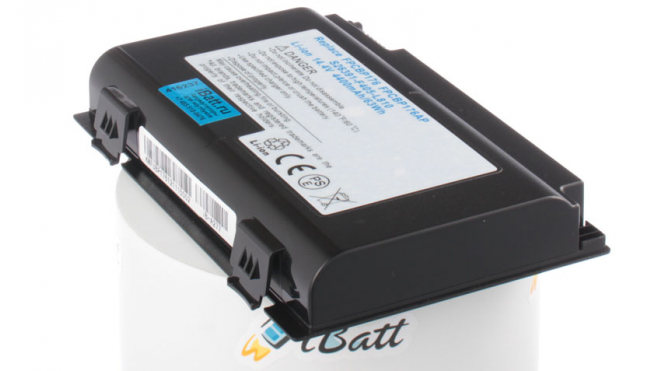 Аккумуляторная батарея для ноутбука Fujitsu-Siemens Lifebook AH550. Артикул iB-A277.Емкость (mAh): 4400. Напряжение (V): 14,8