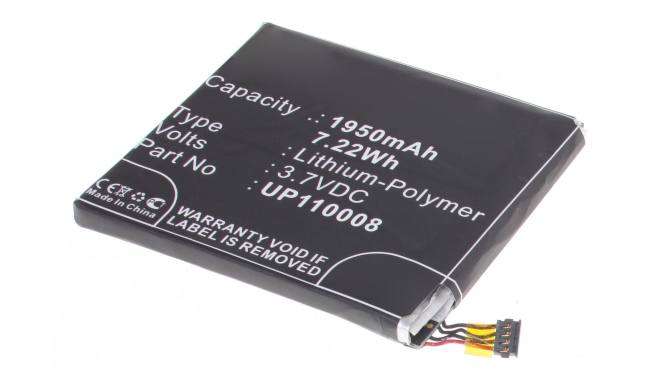 Аккумуляторная батарея XN-1BT36 для телефонов, смартфонов Sharp. Артикул iB-M853.Емкость (mAh): 1950. Напряжение (V): 3,7