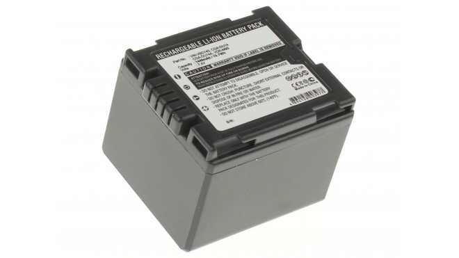 Аккумуляторные батареи для фотоаппаратов и видеокамер Panasonic PV-GS19Емкость (mAh): 1440. Напряжение (V): 7,4