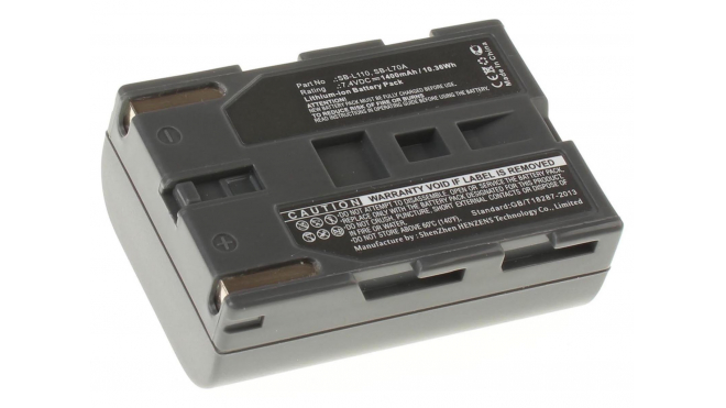 Аккумуляторная батарея SB-L70R для фотоаппаратов и видеокамер Samsung. Артикул iB-F240.Емкость (mAh): 1400. Напряжение (V): 7,4