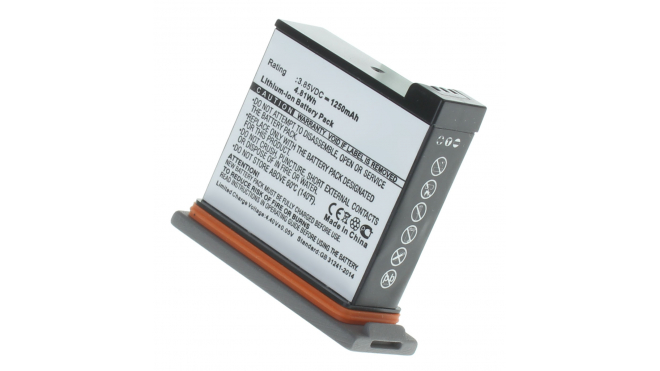 Аккумуляторная батарея iBatt iB-F547 для фотокамер и видеокамер DjiЕмкость (mAh): 1250. Напряжение (V): 3,85