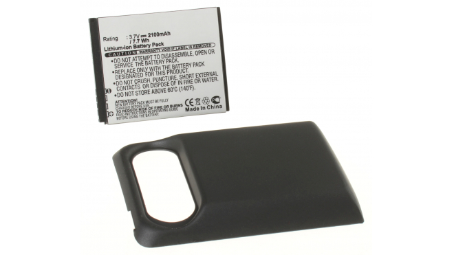 Аккумуляторная батарея для телефона, смартфона HTC PD29110. Артикул iB-M294.Емкость (mAh): 2100. Напряжение (V): 3,7