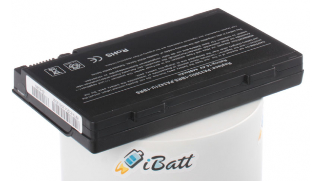Аккумуляторная батарея iBatt iB-A540 для ноутбука ToshibaЕмкость (mAh): 4400. Напряжение (V): 14,4