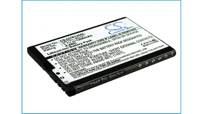 Аккумуляторная батарея iBatt iB-M2233 для телефонов, смартфонов MaxcomЕмкость (mAh): 1200. Напряжение (V): 3,7
