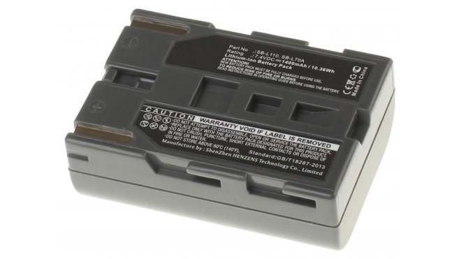 Аккумуляторная батарея SB-LS220 для фотоаппаратов и видеокамер Samsung. Артикул iB-F240.Емкость (mAh): 1400. Напряжение (V): 7,4