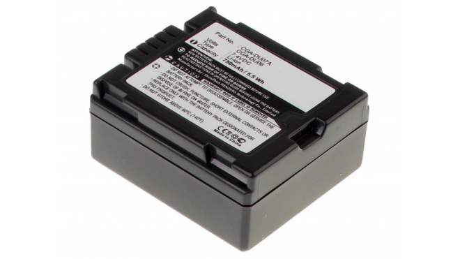 Аккумуляторная батарея DZ-BP14SJ для фотоаппаратов и видеокамер Panasonic. Артикул iB-F312.Емкость (mAh): 750. Напряжение (V): 7,4