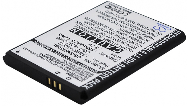 Аккумуляторная батарея для телефона, смартфона Samsung SGH-i450. Артикул iB-M2627.Емкость (mAh): 850. Напряжение (V): 3,7