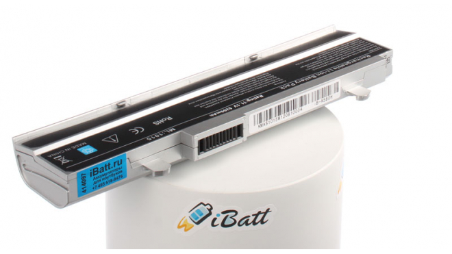Аккумуляторная батарея iBatt iB-A580H для ноутбука AsusЕмкость (mAh): 5200. Напряжение (V): 11,1