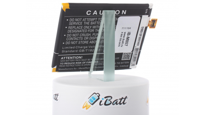 Аккумуляторная батарея C11P1324 для телефонов, смартфонов Asus. Артикул iB-M807.Емкость (mAh): 2100. Напряжение (V): 3,8