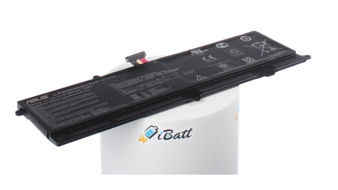 Аккумуляторная батарея C21-X202 для ноутбуков Asus. Артикул iB-A661.Емкость (mAh): 5100. Напряжение (V): 7,4