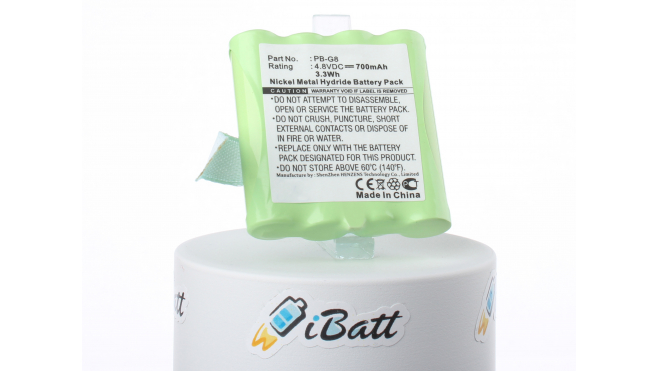 Батарея iB-M5103Емкость (mAh): 700. Напряжение (V): 4,8