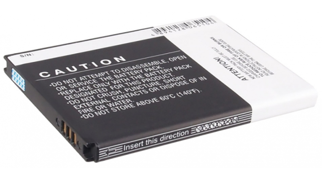Аккумуляторная батарея iBatt iB-M1358 для телефонов, смартфонов SamsungЕмкость (mAh): 1650. Напряжение (V): 3,7