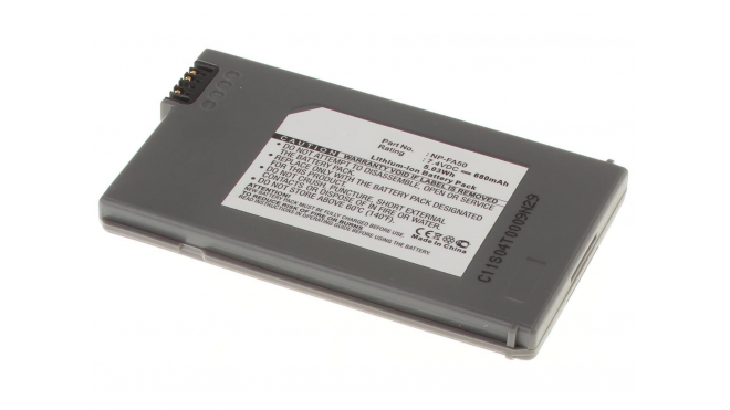 Аккумуляторная батарея NP-FA50 для фотоаппаратов и видеокамер Sony. Артикул iB-F292.Емкость (mAh): 680. Напряжение (V): 7,4