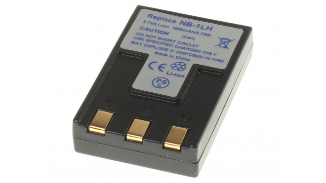 Аккумуляторная батарея ER-D100 для фотоаппаратов и видеокамер Polaroid. Артикул iB-F124.Емкость (mAh): 830. Напряжение (V): 3,7