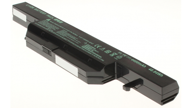 Аккумуляторная батарея для ноутбука Clevo W655SR. Артикул iB-A1164.Емкость (mAh): 4400. Напряжение (V): 11,1