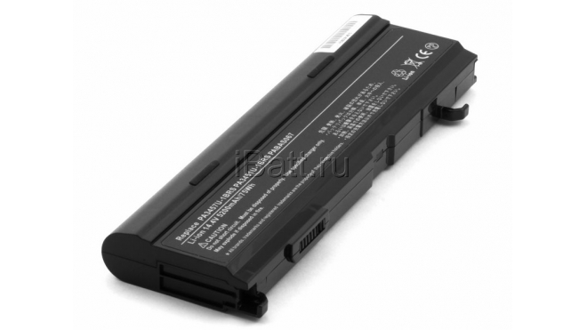 Аккумуляторная батарея для ноутбука Toshiba Satellite A105-S1010. Артикул iB-A420.Емкость (mAh): 4400. Напряжение (V): 14,4