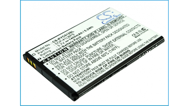 Аккумуляторная батарея SCP-42LBPS для телефонов, смартфонов Kyocera. Артикул iB-M2075.Емкость (mAh): 1400. Напряжение (V): 3,7