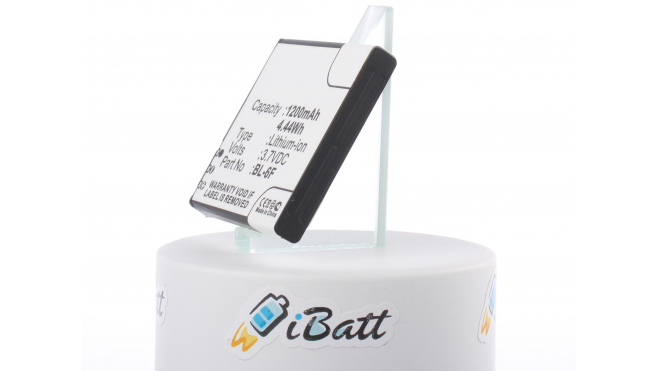 Аккумуляторная батарея iBatt iB-M398 для телефонов, смартфонов BLUЕмкость (mAh): 1200. Напряжение (V): 3,7