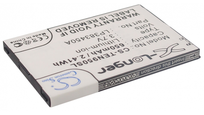 Аккумуляторная батарея LP383450A для телефонов, смартфонов Telefunken. Артикул iB-M2912.Емкость (mAh): 650. Напряжение (V): 3,7