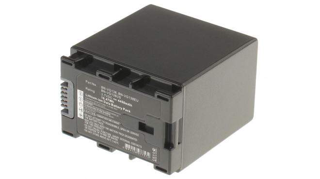 Аккумуляторные батареи для фотоаппаратов и видеокамер JVC GZ-MG760Емкость (mAh): 4450. Напряжение (V): 3,7