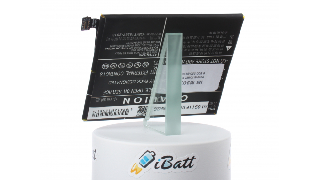 Аккумуляторная батарея iBatt iB-M3072 для телефонов, смартфонов ZTEЕмкость (mAh): 2750. Напряжение (V): 3,85