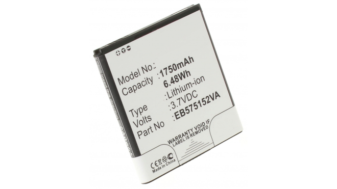 Аккумуляторная батарея SC-02B для телефонов, смартфонов Sprint. Артикул iB-M323.Емкость (mAh): 1750. Напряжение (V): 3,7