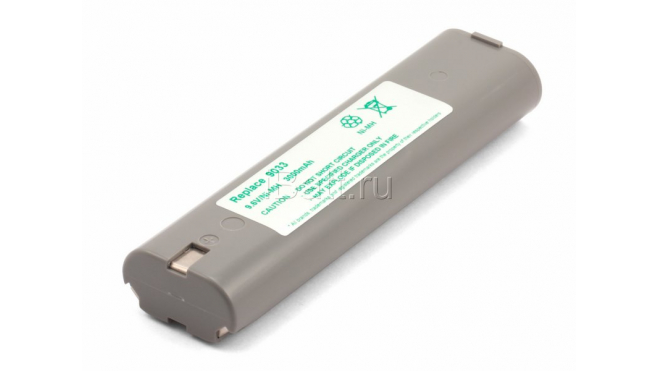 Аккумуляторная батарея для электроинструмента Makita 8400D. Артикул iB-T115.Емкость (mAh): 3000. Напряжение (V): 9,6