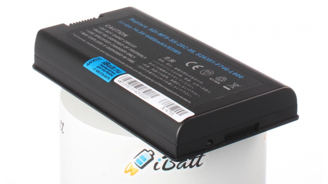 Аккумуляторная батарея для ноутбука Fujitsu-Siemens Esprimo Mobile D9510. Артикул iB-A755.Емкость (mAh): 4400. Напряжение (V): 14,8