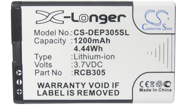 Аккумуляторная батарея iBatt iB-M1743 для телефонов, смартфонов AVUSЕмкость (mAh): 1200. Напряжение (V): 3,7