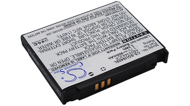 Аккумуляторная батарея для телефона, смартфона Samsung Glyde U940. Артикул iB-M2642.Емкость (mAh): 900. Напряжение (V): 3,7