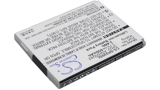 Аккумуляторная батарея iBatt iB-M2814 для телефонов, смартфонов SharpЕмкость (mAh): 650. Напряжение (V): 3,7