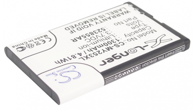 Аккумуляторная батарея для телефона, смартфона Sagem 253491226. Артикул iB-M2611.Емкость (mAh): 1300. Напряжение (V): 3,7
