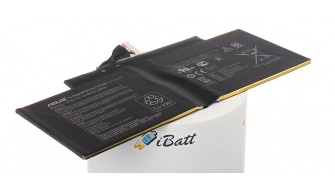 Аккумуляторная батарея для ноутбука Asus Transformer Pad TF300T. Артикул iB-A691.Емкость (mAh): 2900. Напряжение (V): 7,4