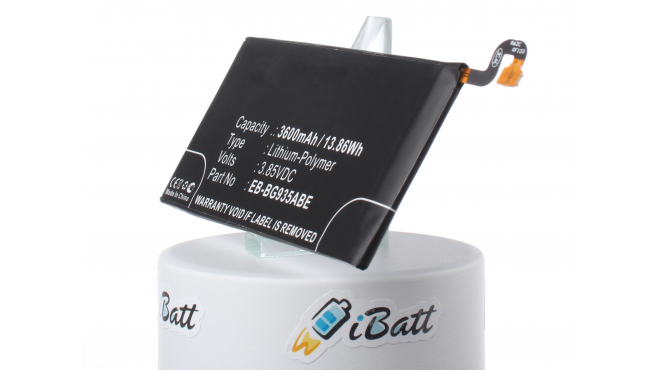 Аккумуляторная батарея EB-BG935ABA для телефонов, смартфонов Samsung. Артикул iB-M2725.Емкость (mAh): 3600. Напряжение (V): 3,85