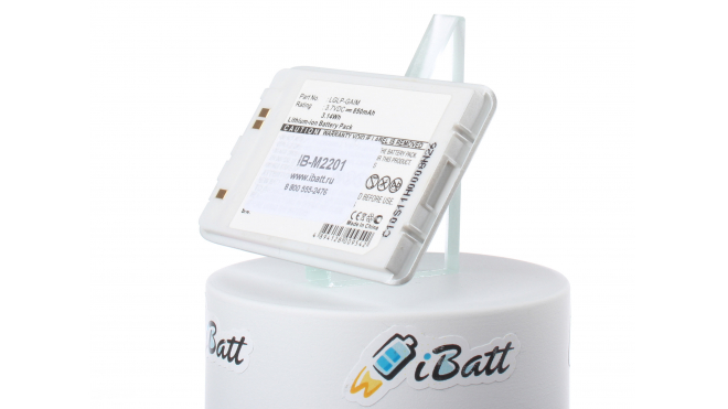 Аккумуляторная батарея iBatt iB-M2201 для телефонов, смартфонов LGЕмкость (mAh): 850. Напряжение (V): 3,7