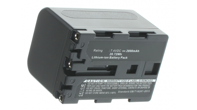 Аккумуляторные батареи для фотоаппаратов и видеокамер Sony DCR-PC101KЕмкость (mAh): 2800. Напряжение (V): 7,4