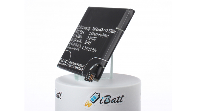 Аккумуляторная батарея iBatt iB-M2244 для телефонов, смартфонов MeizuЕмкость (mAh): 3350. Напряжение (V): 3,8