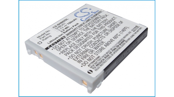 Аккумуляторная батарея SHBU01 для телефонов, смартфонов Sharp. Артикул iB-M2852.Емкость (mAh): 700. Напряжение (V): 3,7