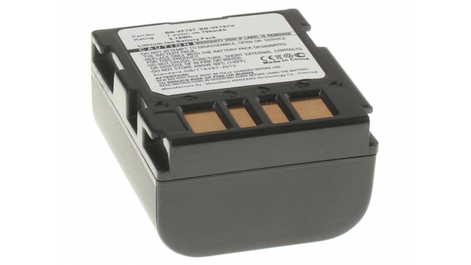 Аккумуляторная батарея BN-VF733 для фотоаппаратов и видеокамер JVC. Артикул iB-F165.Емкость (mAh): 700. Напряжение (V): 7,4