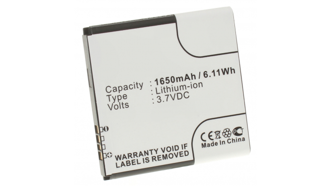 Аккумуляторная батарея CAB32A0000C1 для телефонов, смартфонов Alcatel. Артикул iB-M541.Емкость (mAh): 1650. Напряжение (V): 3,7