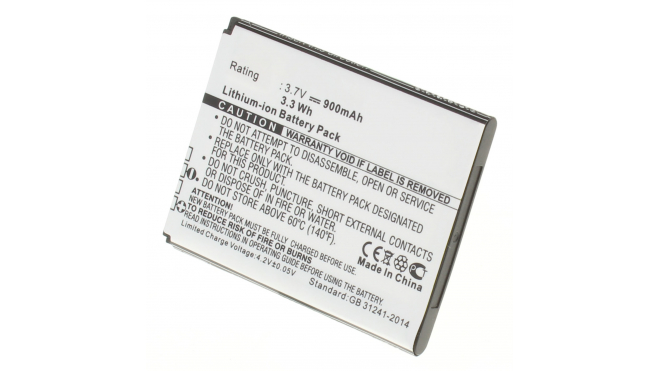 Аккумуляторная батарея CAB31L0000C1 1ICP4/42/52 для телефонов, смартфонов МТС. Артикул iB-M447.Емкость (mAh): 900. Напряжение (V): 3,7