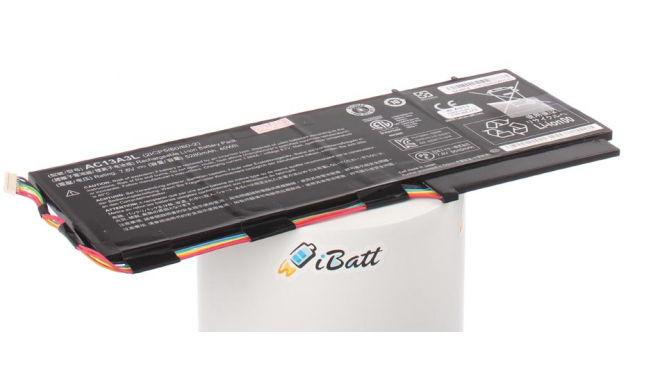 Аккумуляторная батарея для ноутбука Acer Travelmate X313-M-5333Y4G12as. Артикул iB-A913.Емкость (mAh): 5100. Напряжение (V): 7,6
